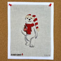Holiday Cola Polar Bear Canvas