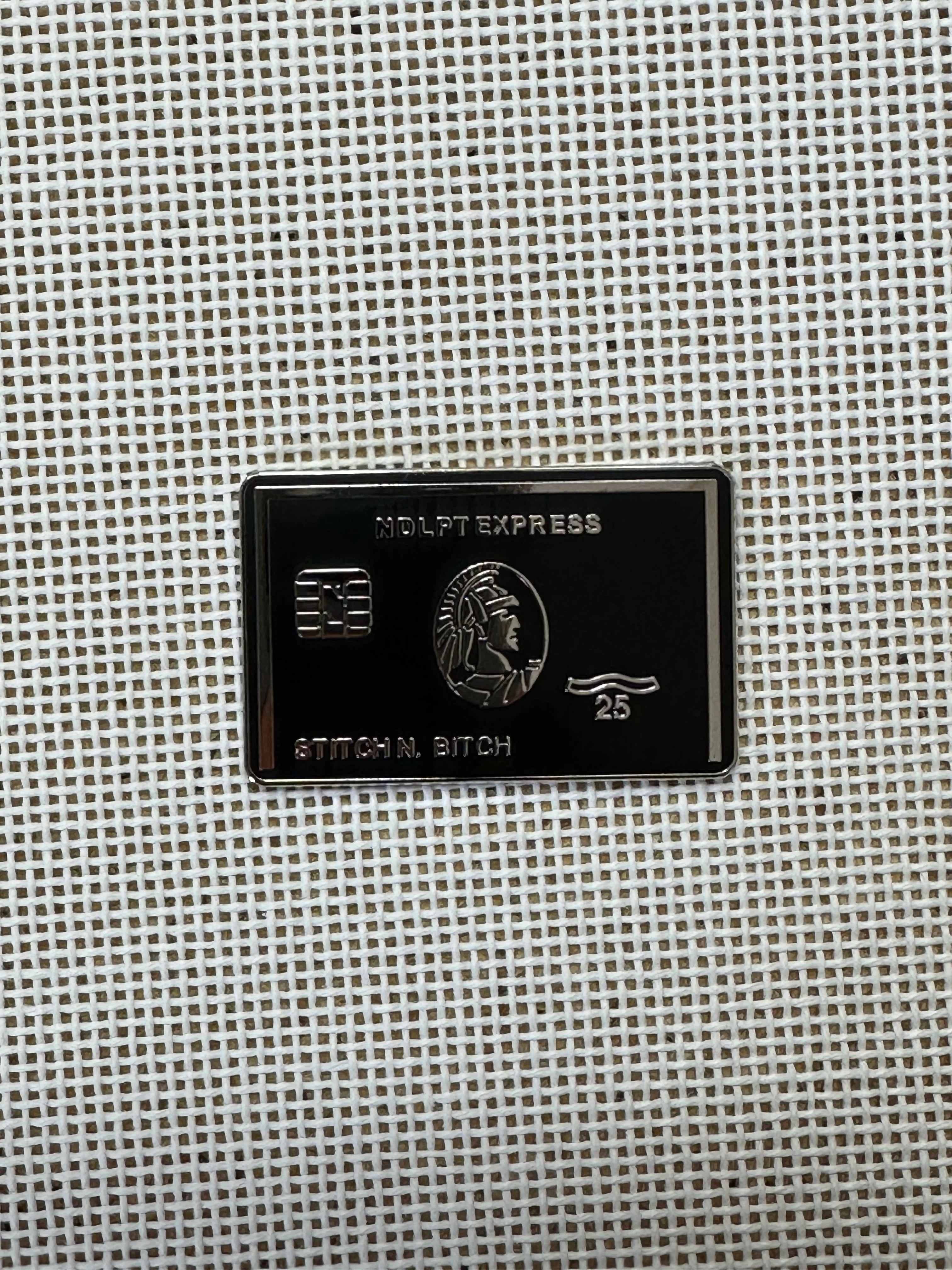 Black Card American Express NDLPT Express Stitch N Bitch Needle Minder