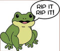 Rip It Frog Needle Minder