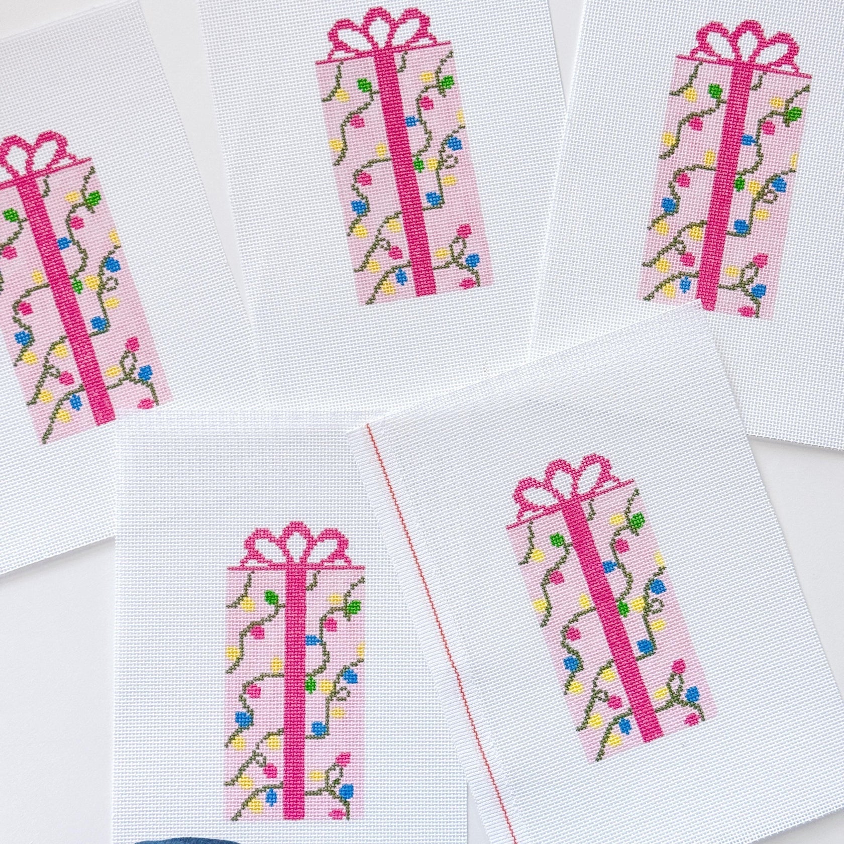 Pink Present Canvas