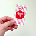 Pink Bow Needle Minder