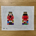 Nutcracker with Presents 2 Sided Canvas
