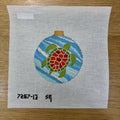 Sea Turtle Round 13 mesh Canvas
