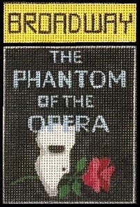 Broadway Playbill - The Phantom of the Opera Canvas