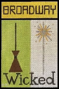Broadway Playbill - Wicked Canvas
