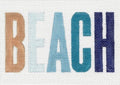 Beach Sign Canvas