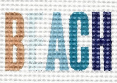 Beach Sign Canvas