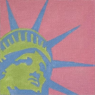 Statue of Liberty Head Canvas