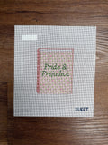 Pride and Prejudice Book Canvas