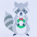 Ricky the Raccoon Ornament Canvas