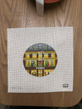 Fendi Storefront Round Canvas