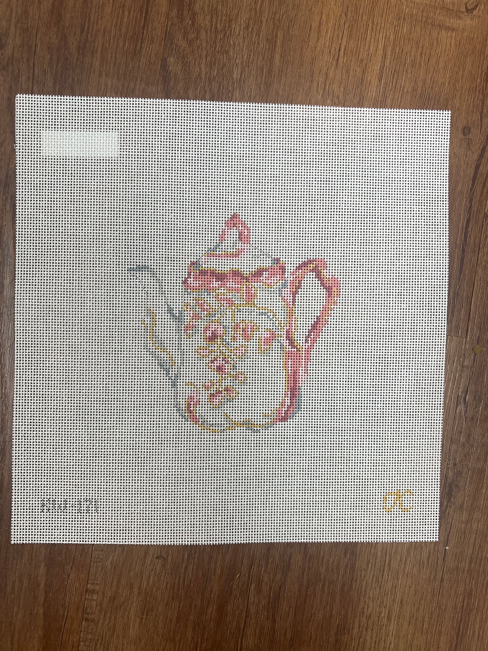 Grandma's Teapot Canvas