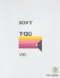 Sony VHS Tape Canvas