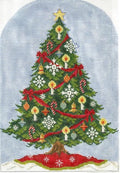 Zero Degrees North - Christmas Tree Canvas