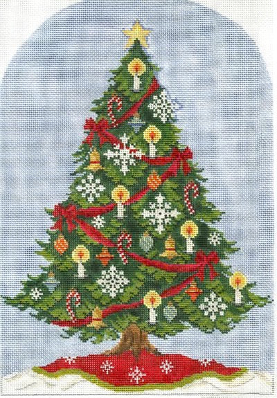 Zero Degrees North - Christmas Tree Canvas