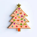 Pink Christmas Tree Needle Minder
