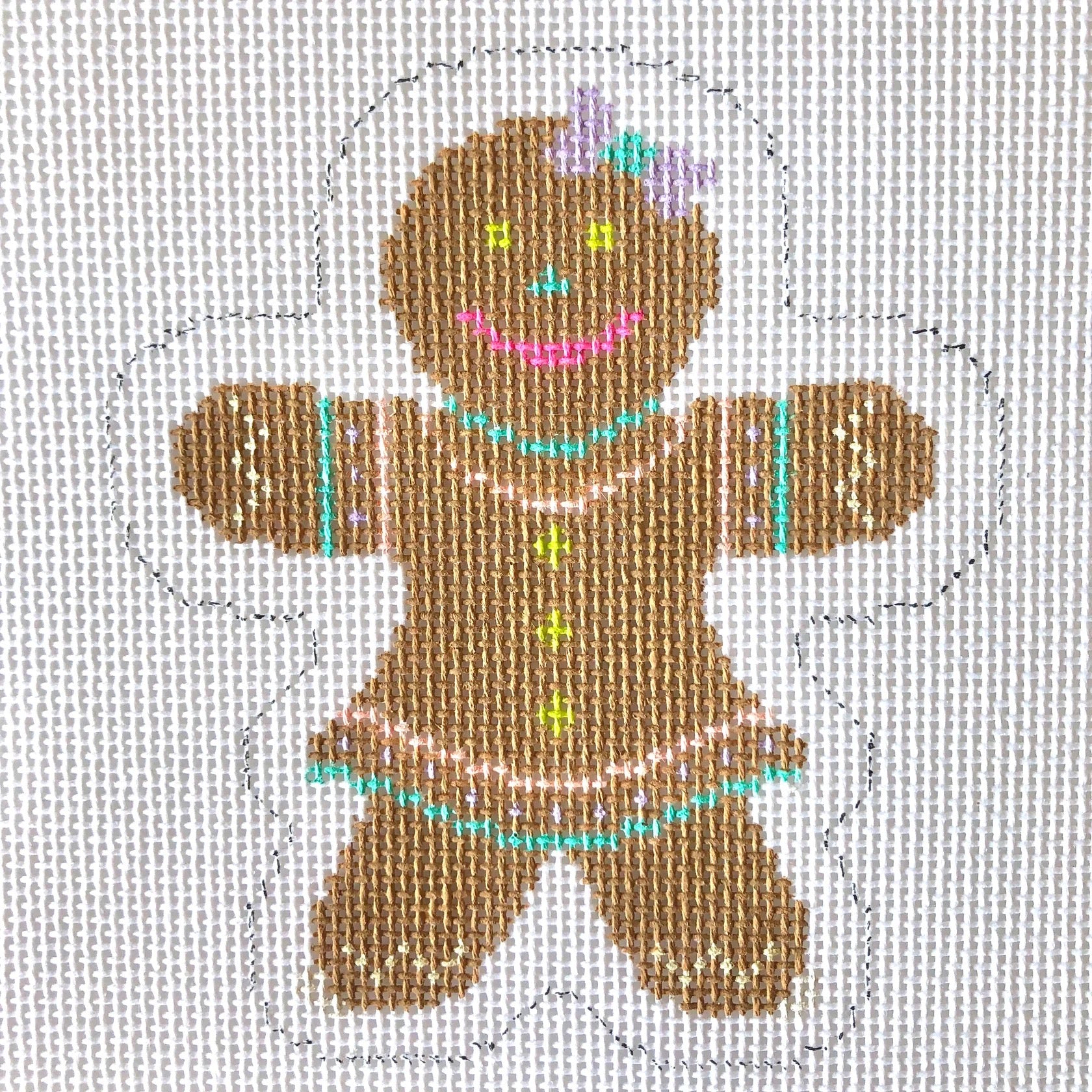 Gingerbread Girl Canvas