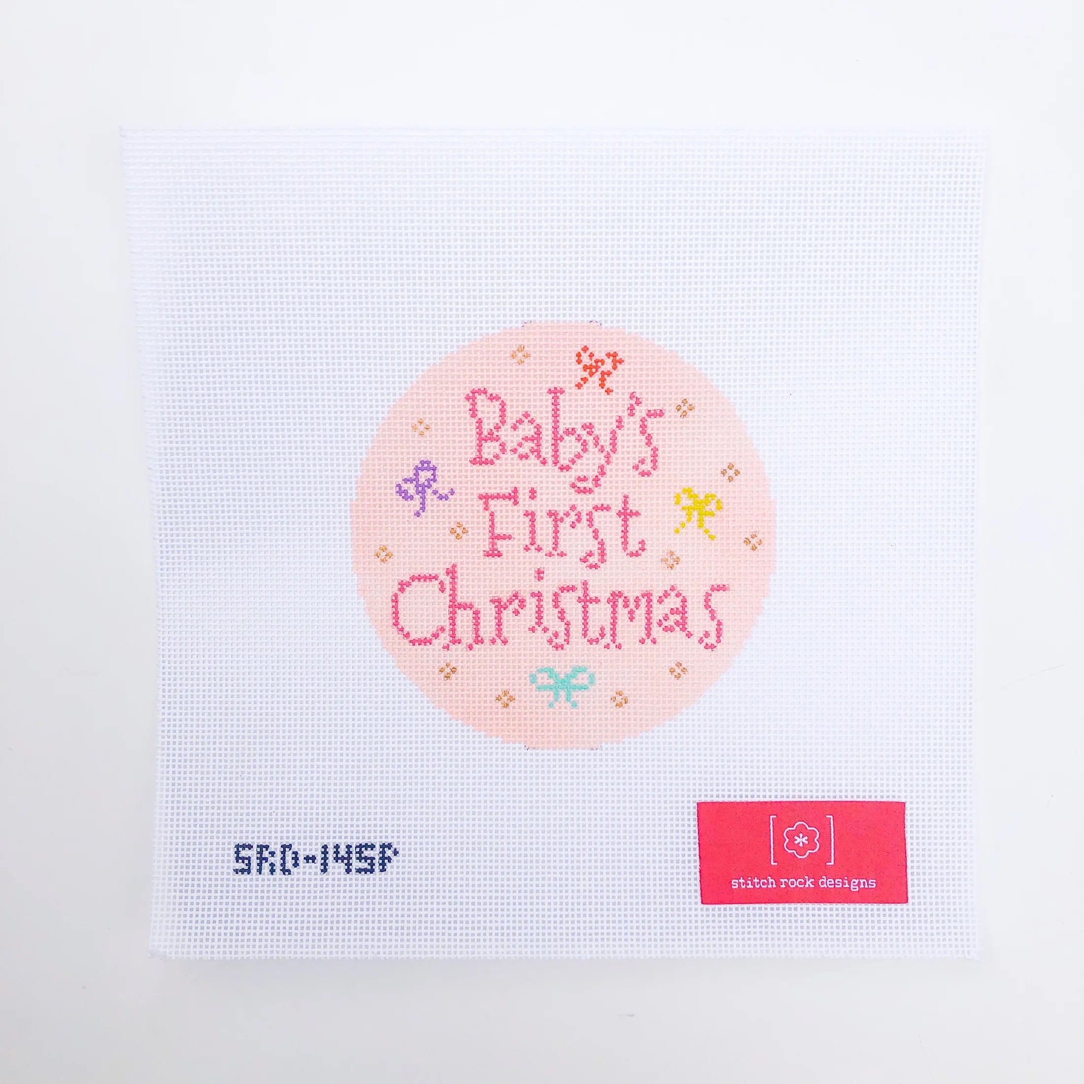 Baby's First Christmas Canvas