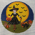 Betty Loves Halloween Canvas and Stitch Guide