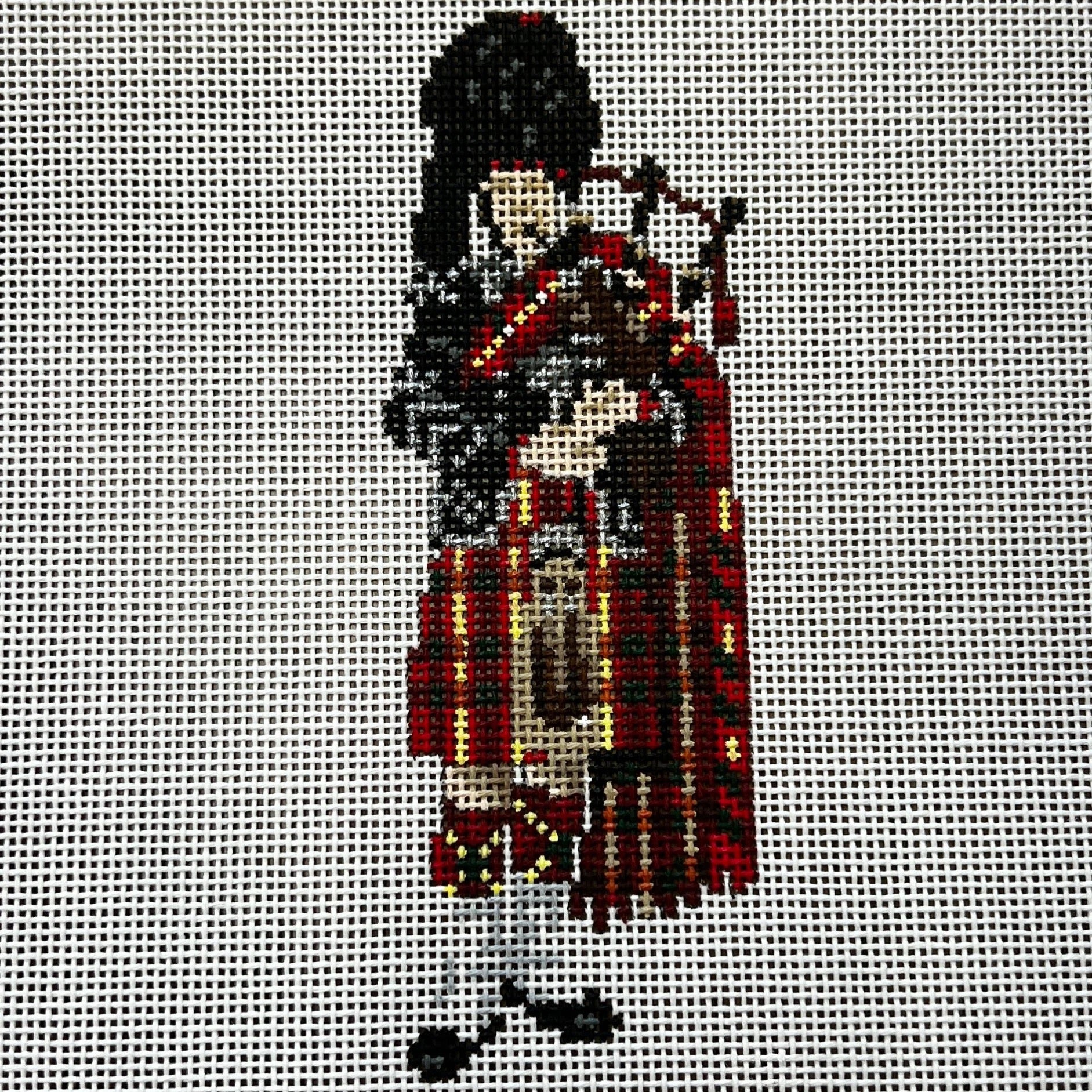 Bagpiper Front Canvas
