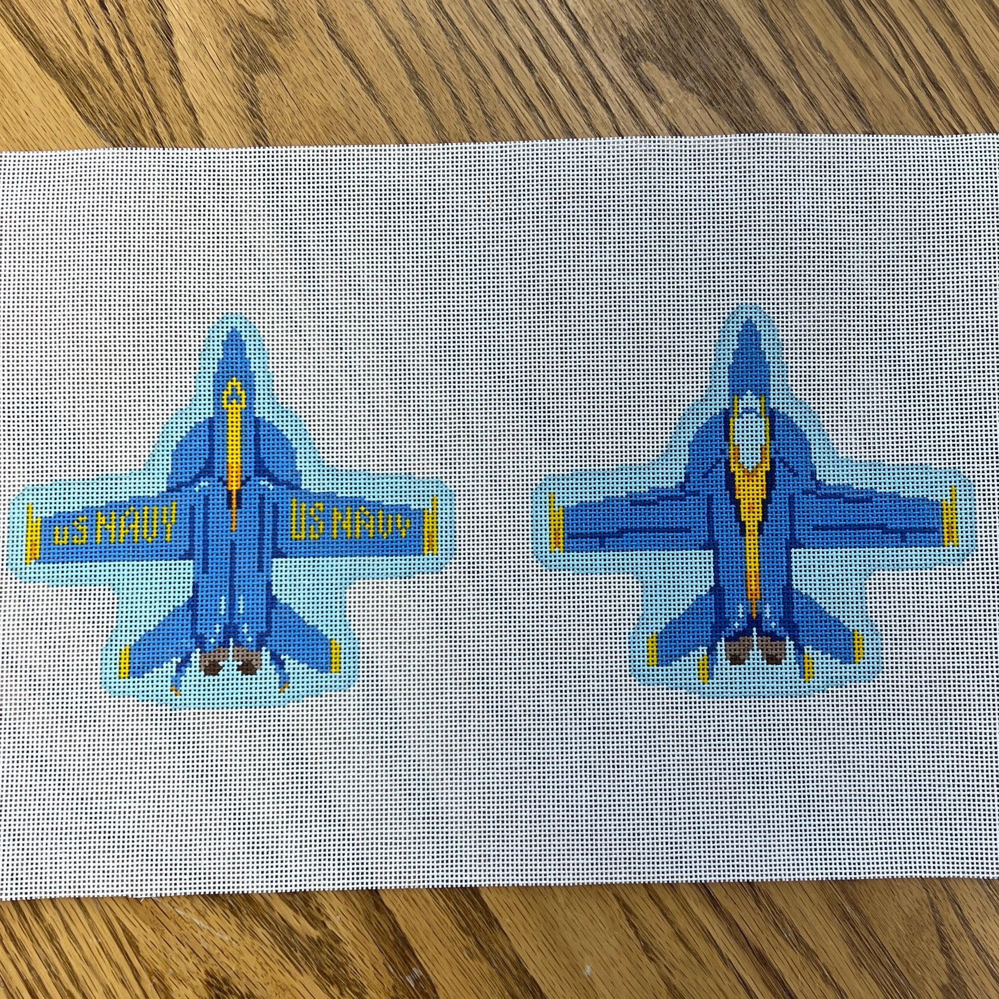 US Navy 2 Sided Blue Angels Canvas