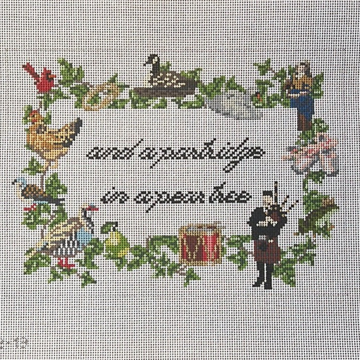 Partridge in a Pear Tree Canvas