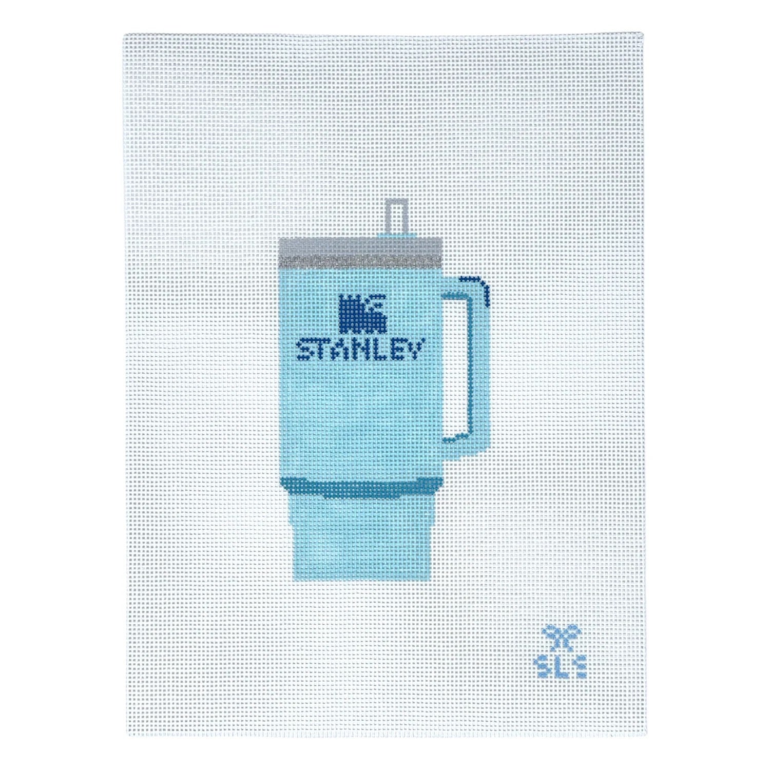 Blue Stanley Tumbler Canvas