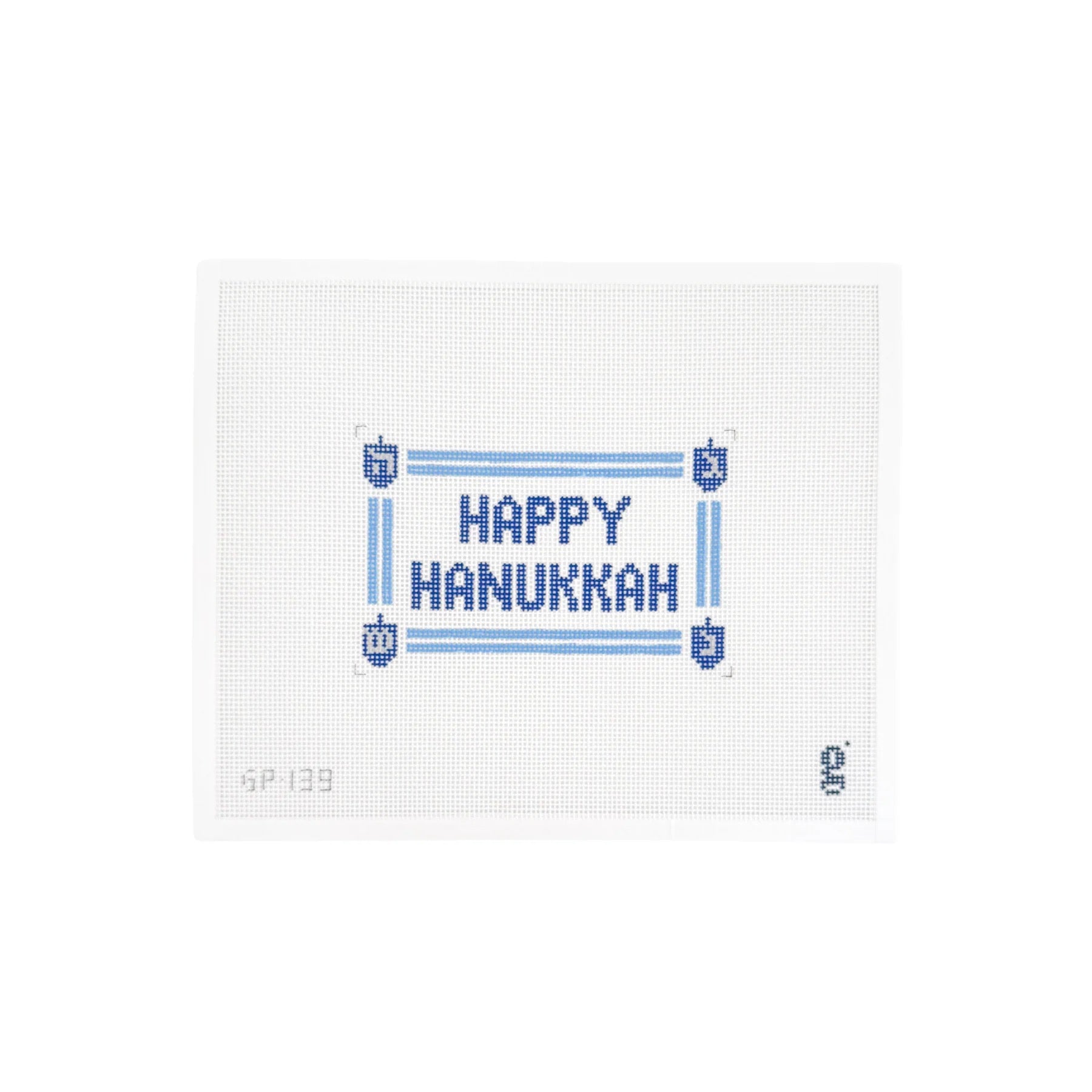 Happy Hanukkah Mini Sign Canvas