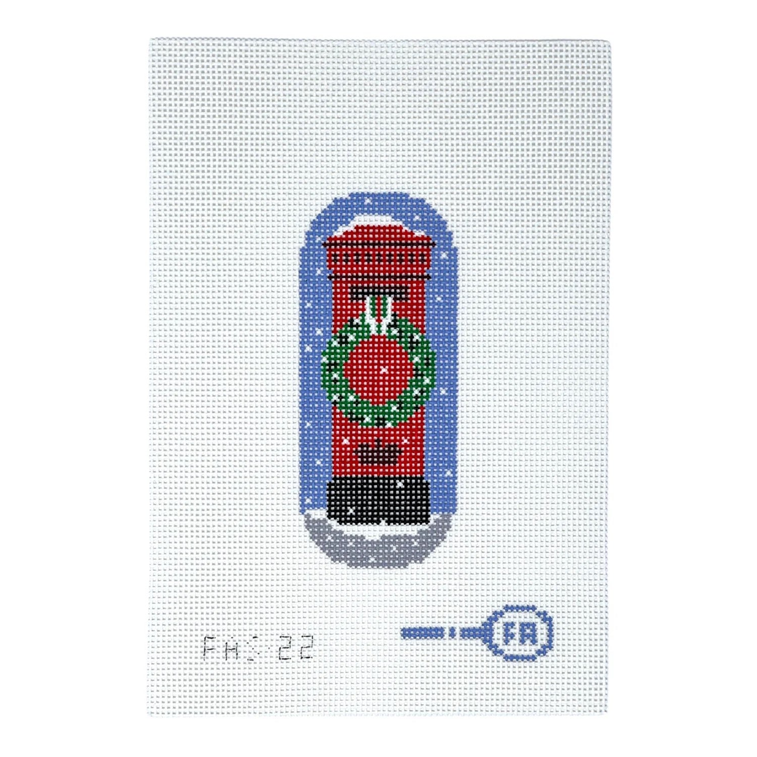 Letters Home Christmas Post Box Canvas