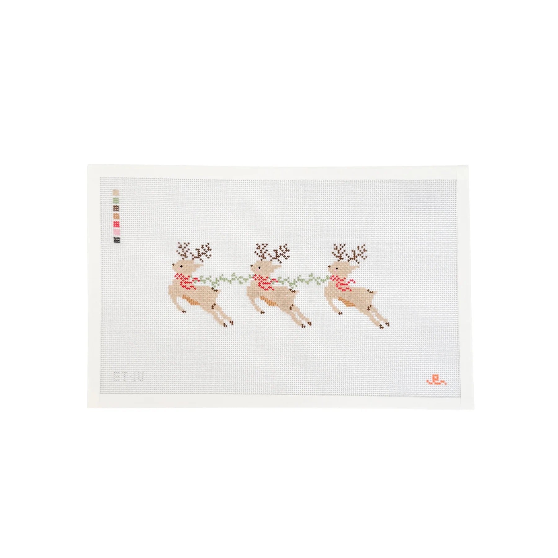 Santa's Reindeer Canvas
