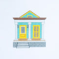 Single Shotgun House Canvas