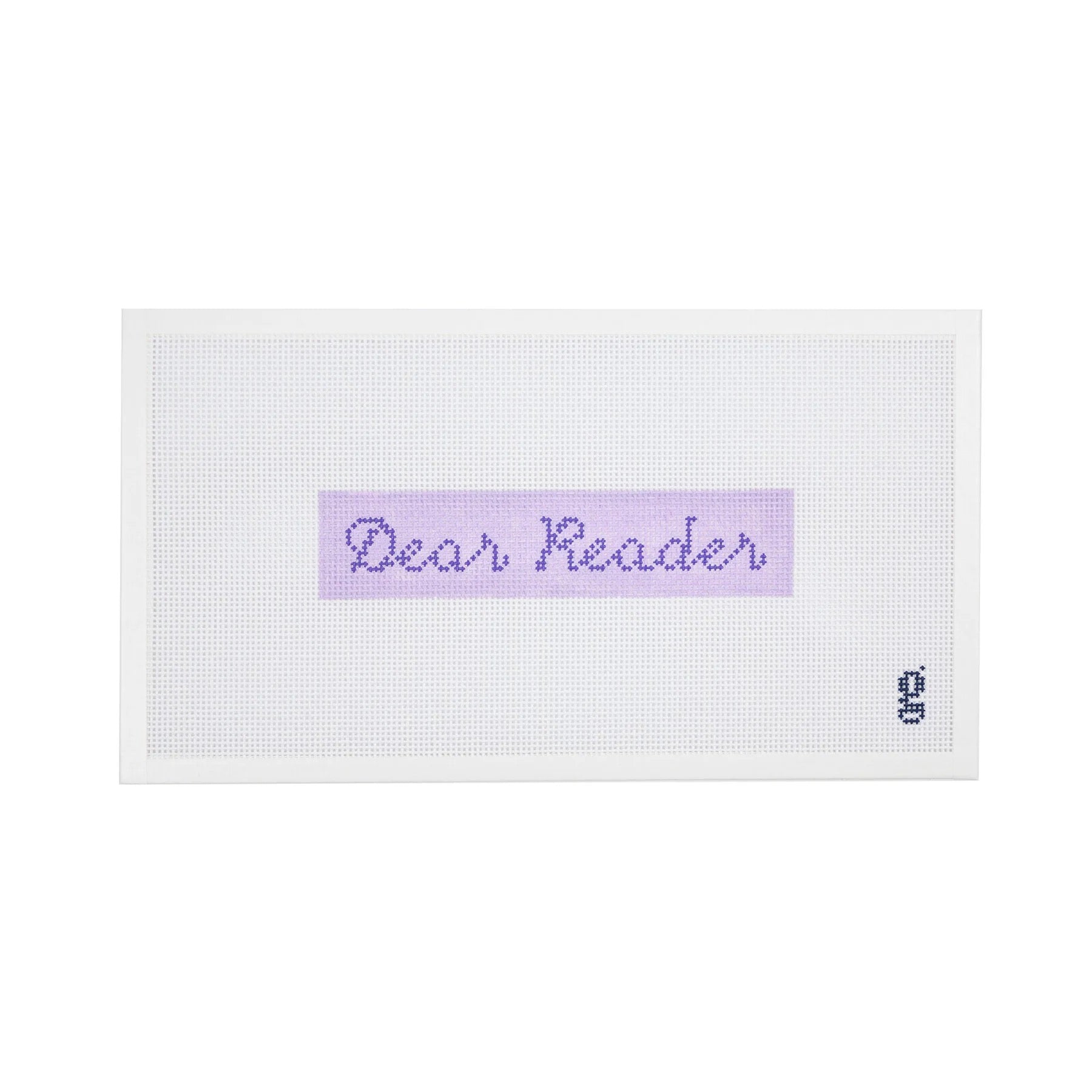 Dear Reader Bookmark Canvas