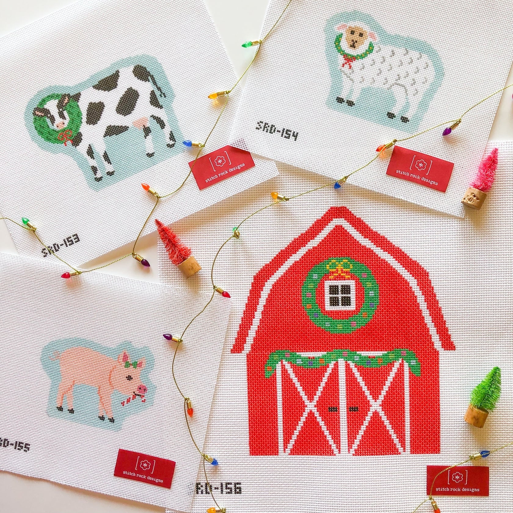 Bessie the Cow Canvas