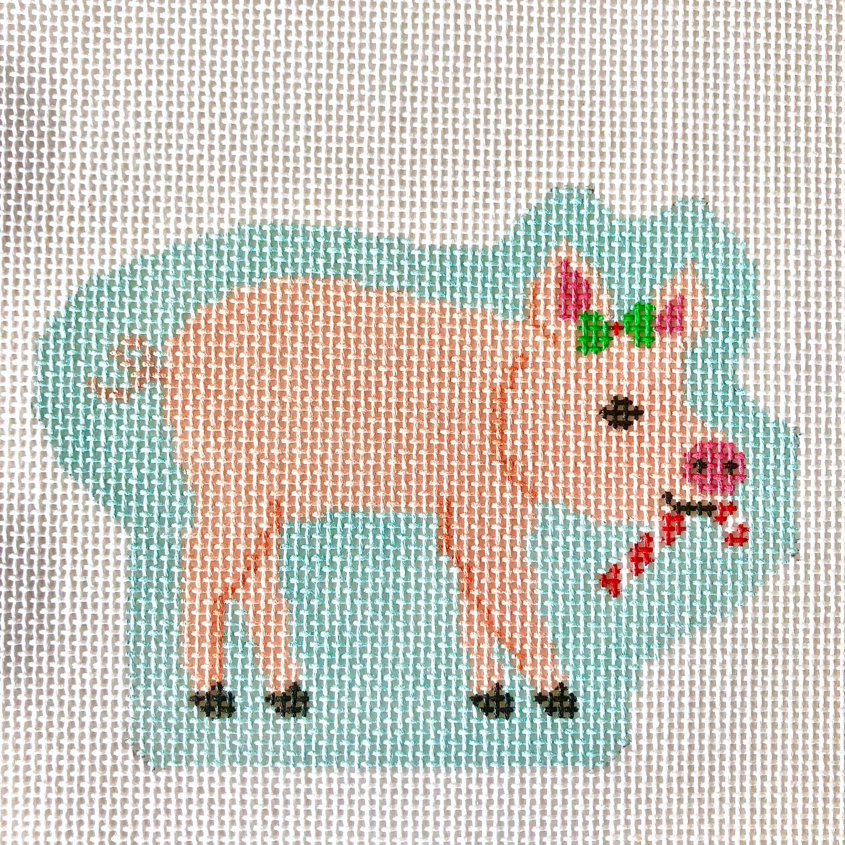 Petunia the Pig Canvas