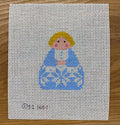 January Stitch It Angel Canvas