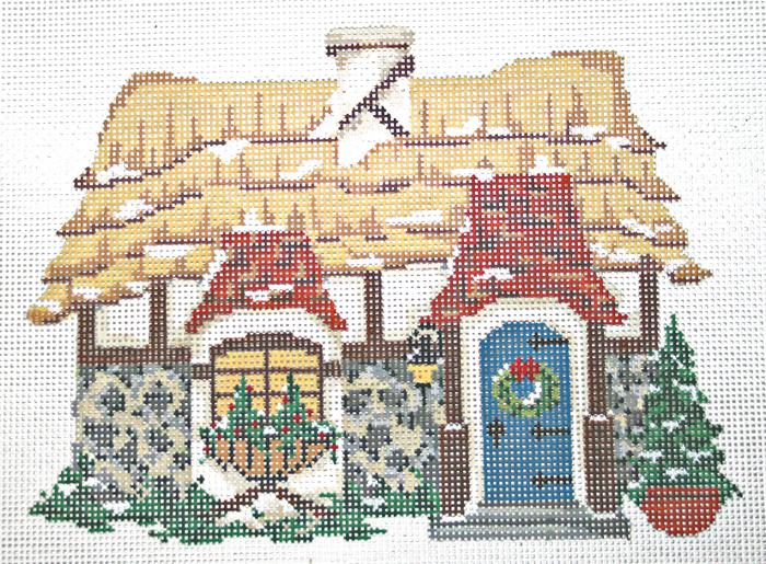 Village Gatekeeper's Cottage Canvas