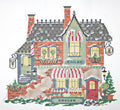 Village Barber, Tailor, & Green Grocer Canvas
