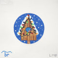 Bluebird in Birdhouse Canvas