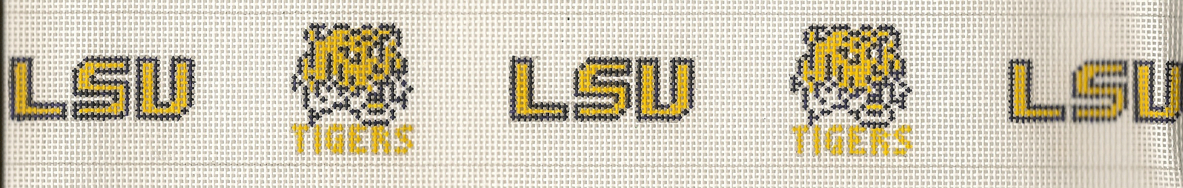 LSU Belt Canvas