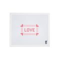 Love Mini Sign with Hearts Canvas