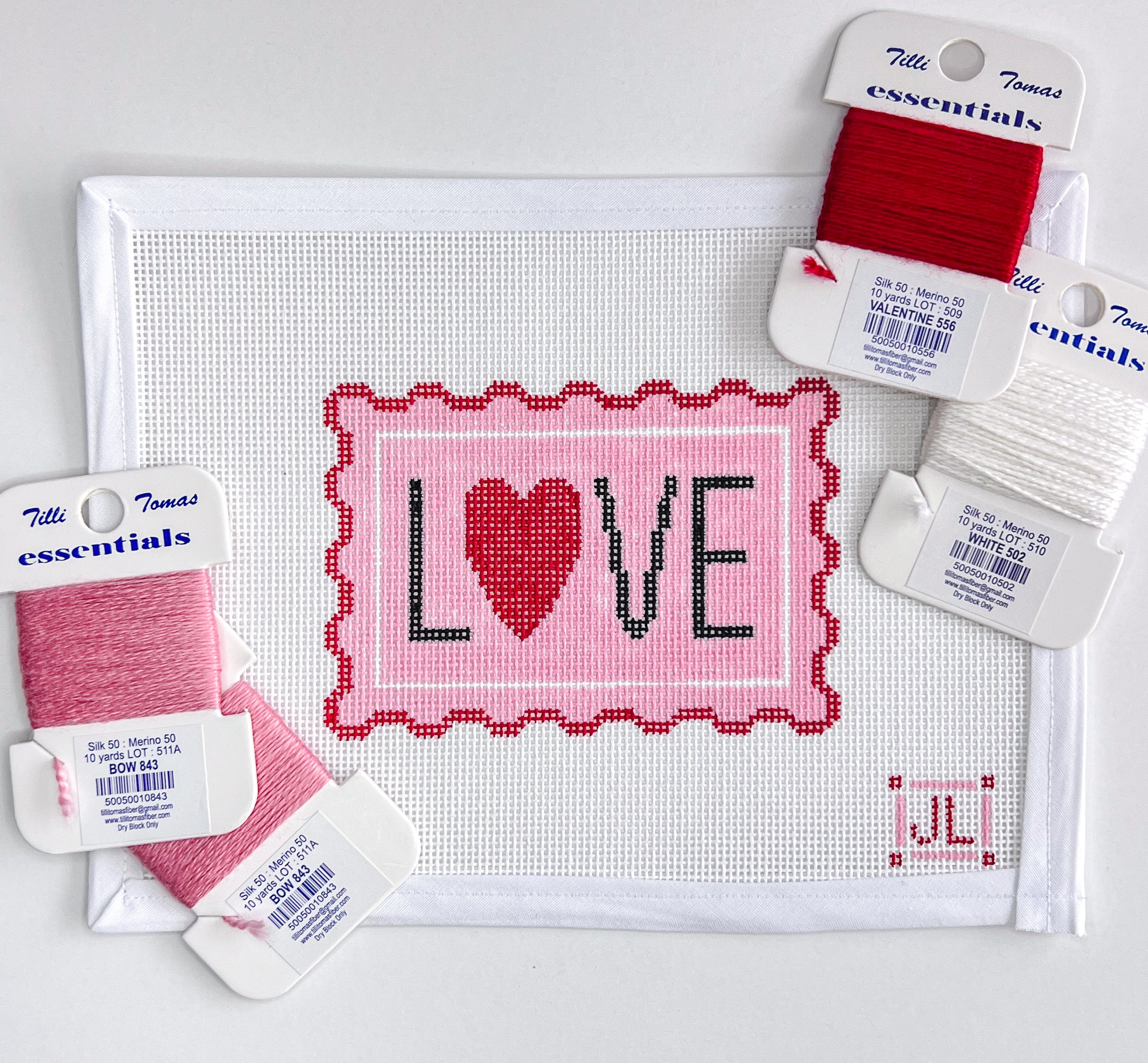 Love Stamp Canvas