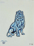 Ludwig Lion - Blue Canvas