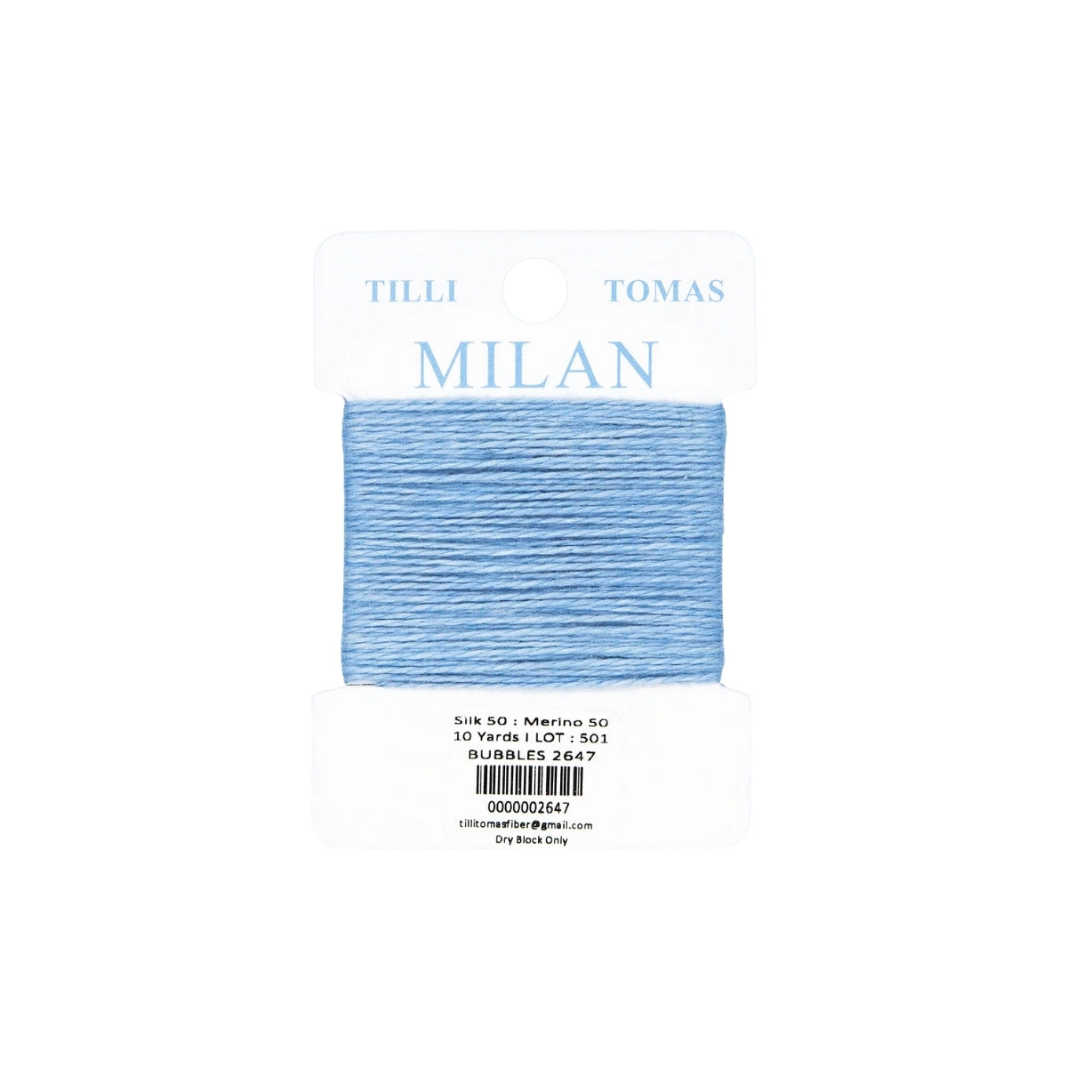 Milan Card-2647-Bubbles