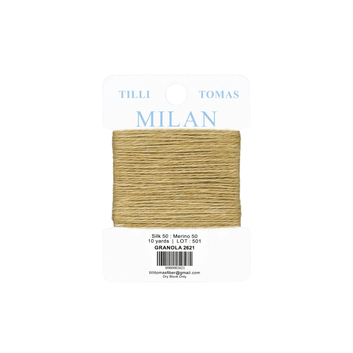 Milan Card-2621-Granola