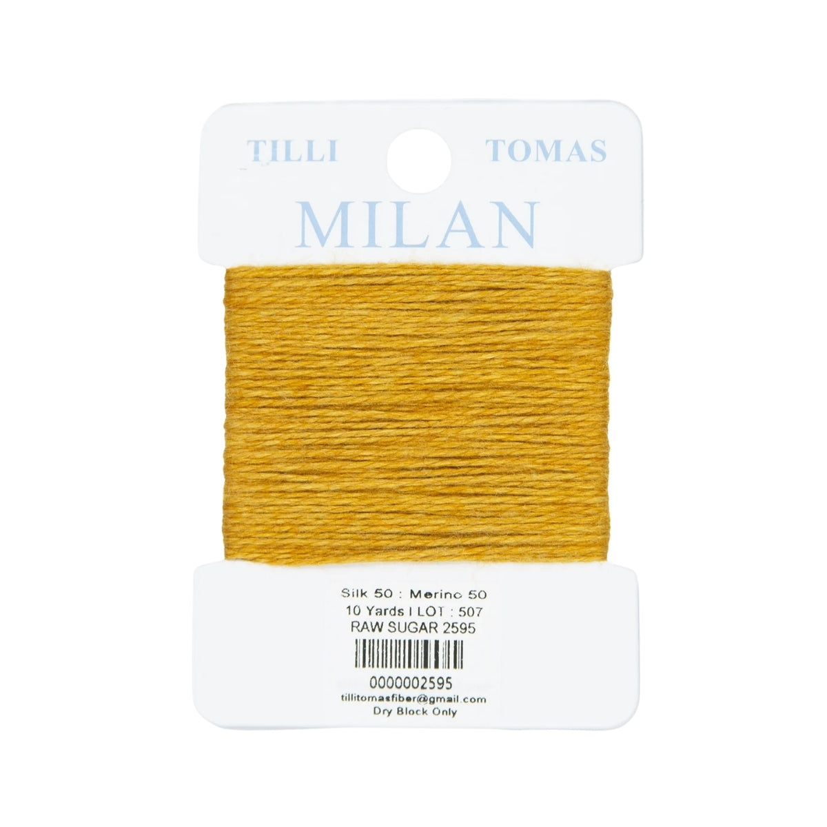 Milan Card-2595-Raw Sugar
