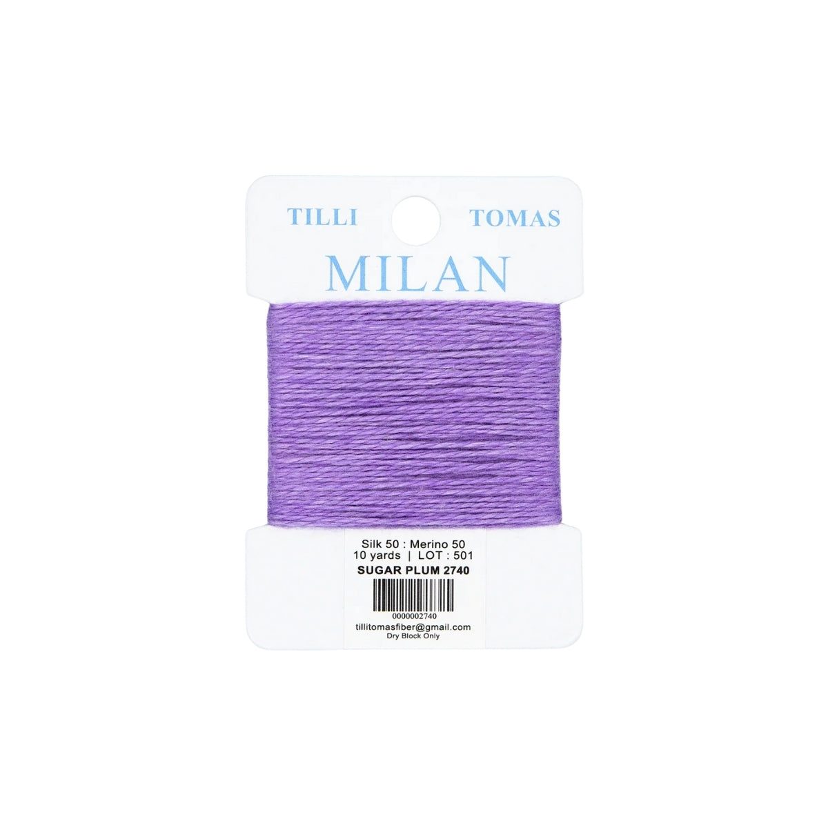 Milan Card-2740-Sugar Plum