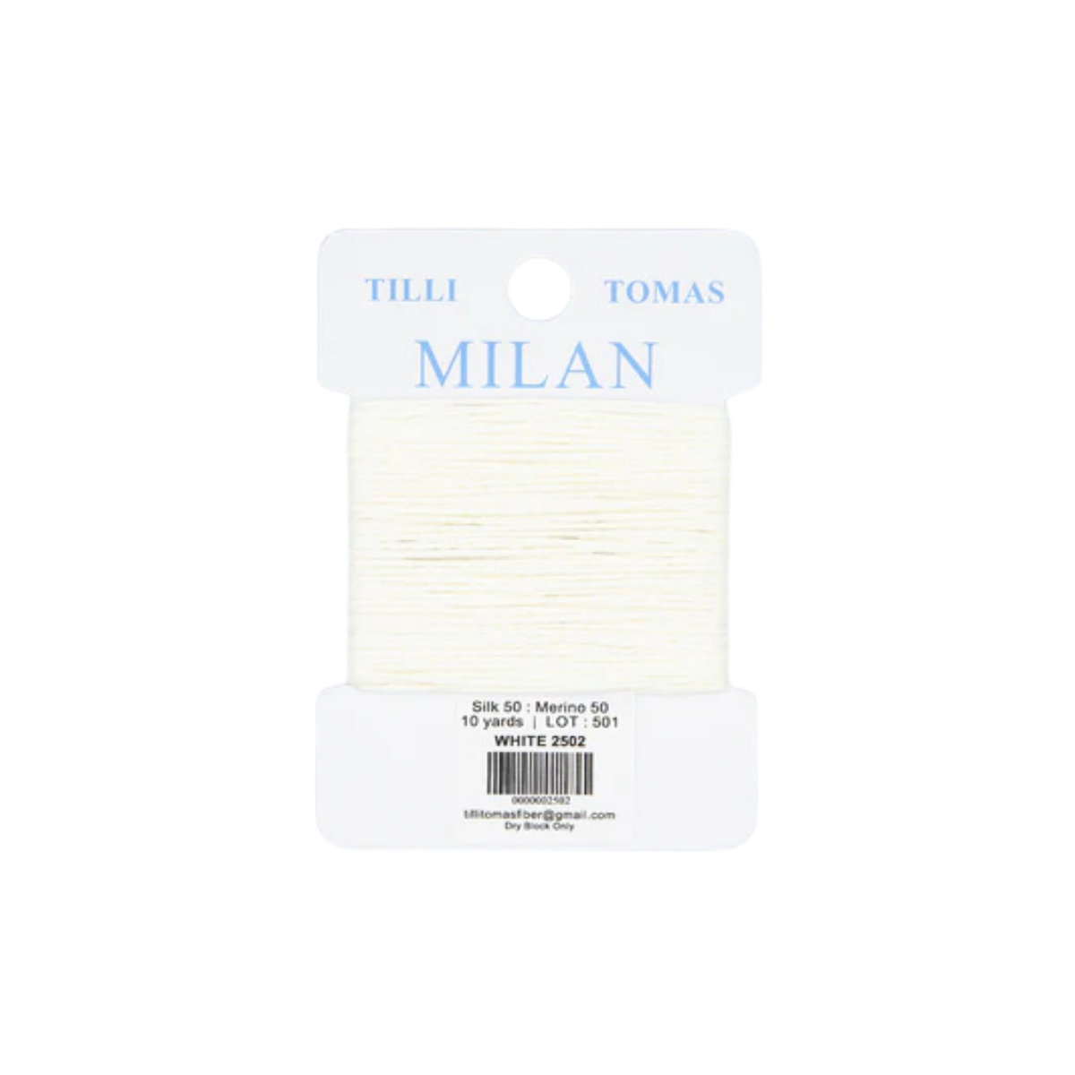 Milan Card-2502-White