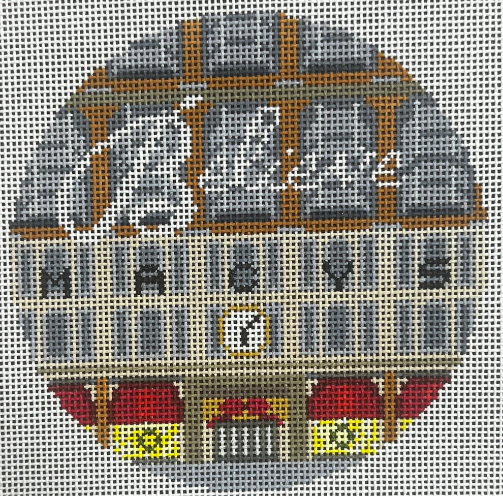 Macy's (Believe) Round Canvas