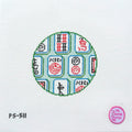 Mahjong Tiles Round: Jewel
