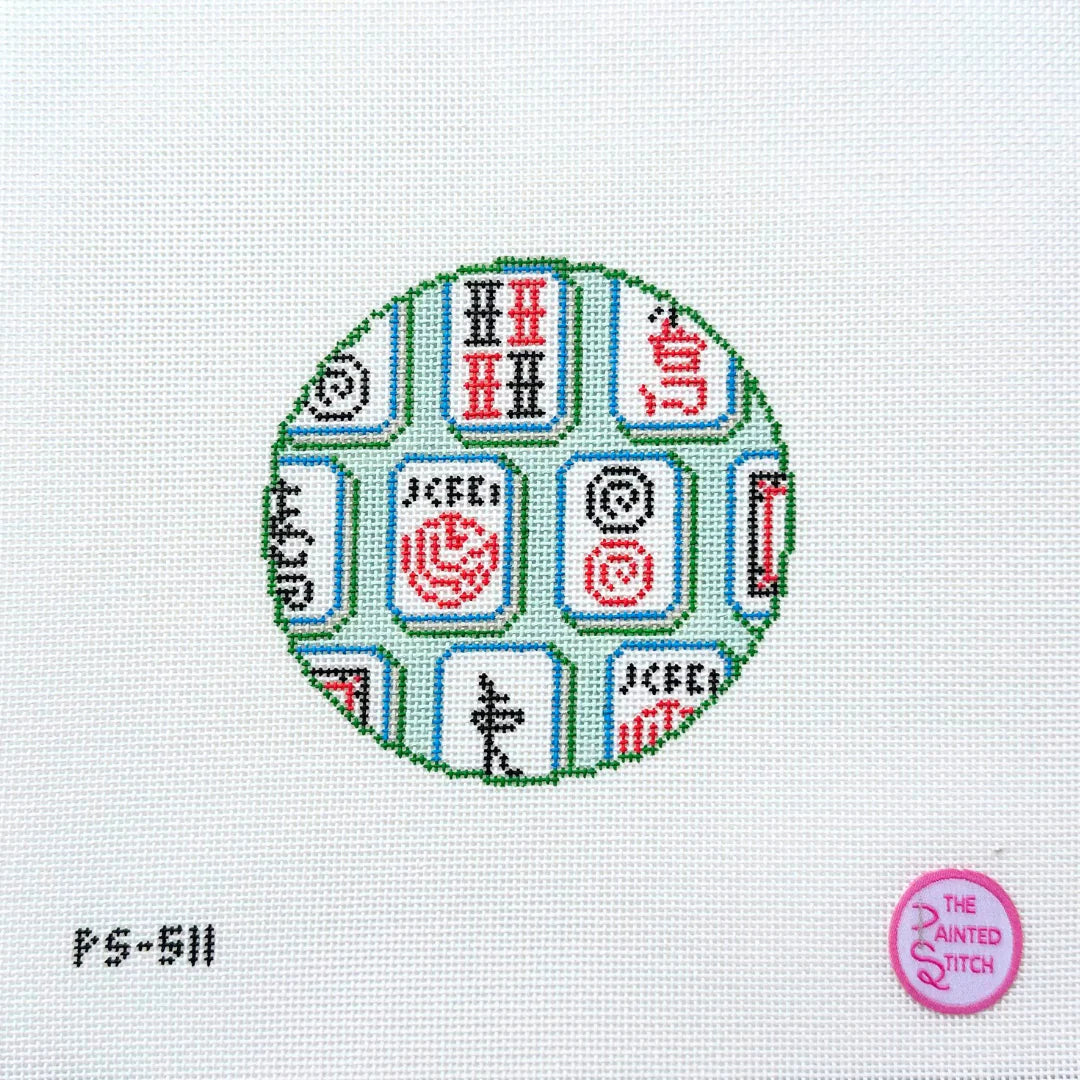 Mahjong Tiles Round: Jewel